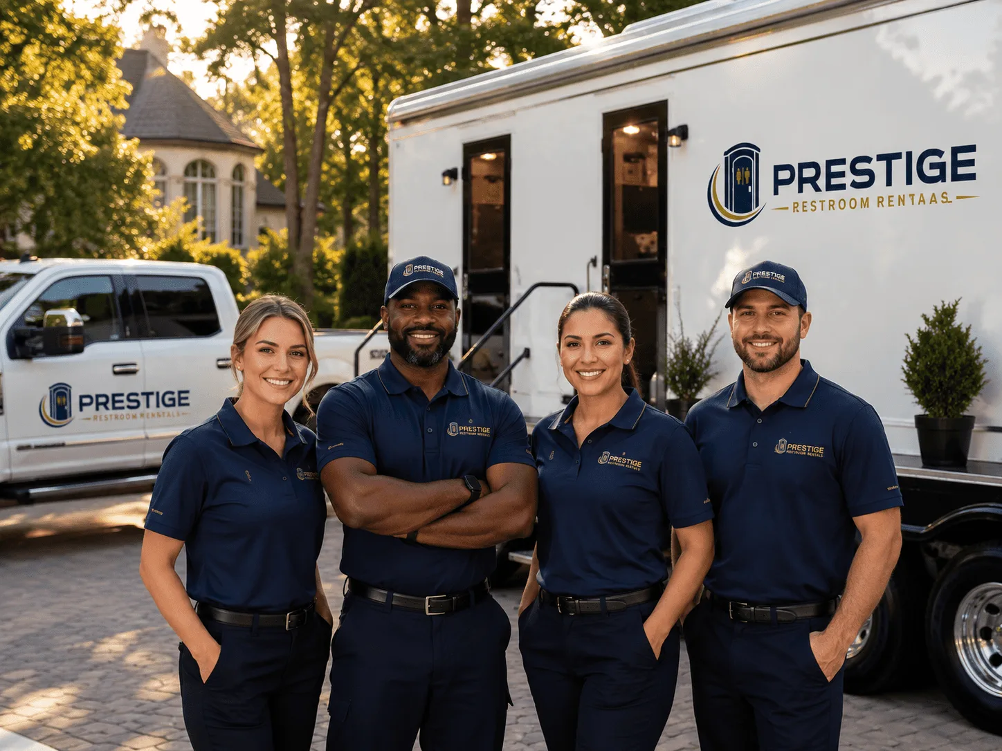 Trusted Luxury Portable Restrooms company in Edwards, MO